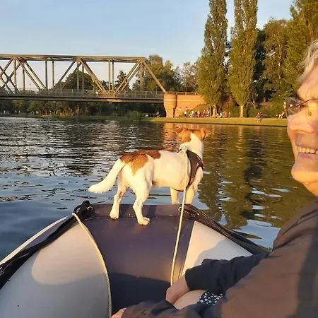 2 Zimmer Havelblick Und. Bootssteg Вердер